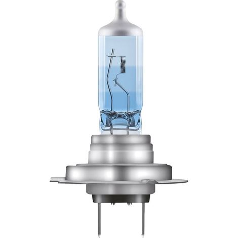 Osram – Ampoule halogène H7 55W 12V 5000K – 64210CBN – Couleur blanc froid – Luminosité accrue 100% – Pour feux en verre clair - W432312