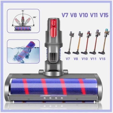Pour V7 V8 V10 V11 V15 tête de moteur de remplacement sous vide - rotatif doux brossage plancher / accessoires pour V15 / V11 / V10 / V8 / V7 bascule et aspirateur à main (sans puissance) (1/5)
