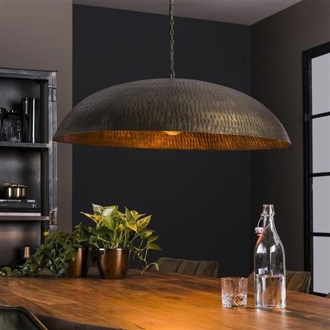 Industrielle Hängelampe Metall Lasse Ø90 cm