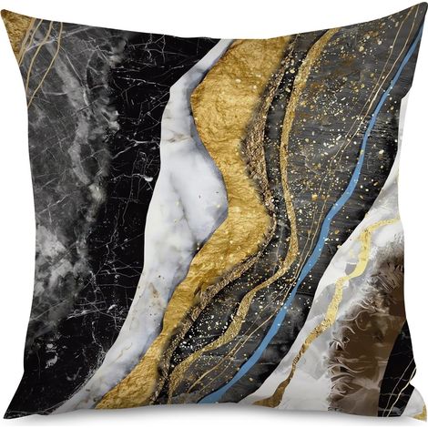 Housse de Coussin Marbre Luxe Moderne (1/5)