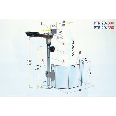 Protector taladro PTR-20/300  OPTIMUM 3020300 (1/2)