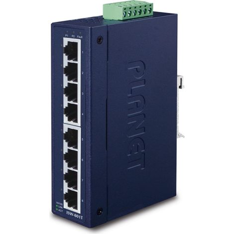 Planet IP30 Slim Typ 8-P Industrie, ISW-801T