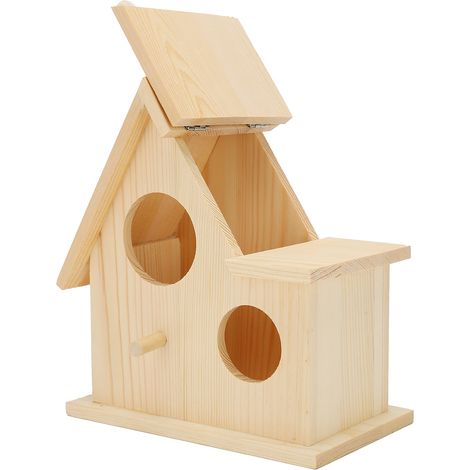 Vogelnester aus Holz, Nistkasten, Brutkasten, Vogelkäfig für Garten, Hinterhof, Balkon – Dekoration (1/5)