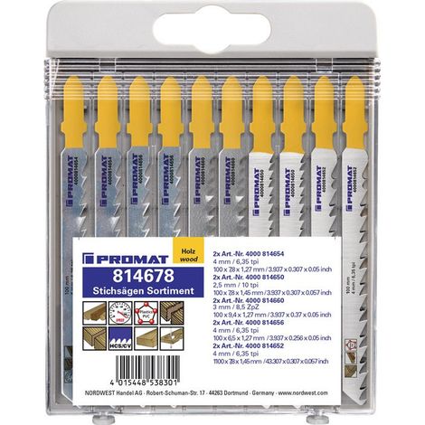 SIERRA CALAR MADERA SET 10 UD