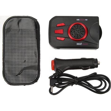 Détecteur de radar de voiture avec alerte vocale en temps réel, filtre IVT, couverture radar ultra-longue, système de test de vitesse et compteur de vitesse (1/5)