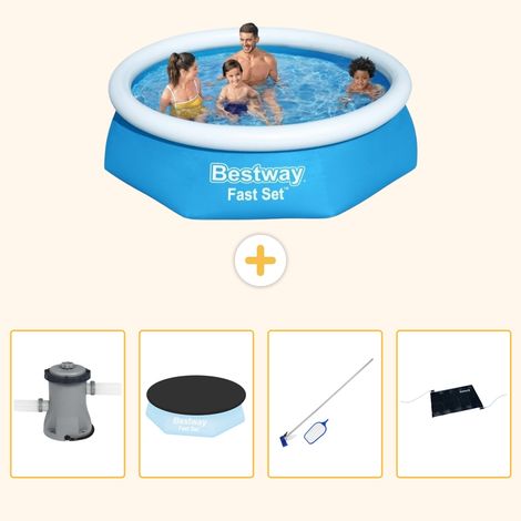 Bestway Bestway Fast Set Ronde - 244x61 cm - 5-pièces S241 (1/5)