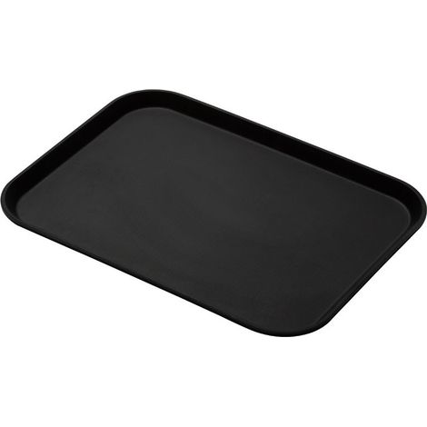 Plateau rectangulaire Camtread rebord élevé - antidérapant - 30.5 x 41.5 cm - Lot de 12 - Cambro