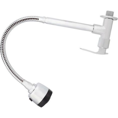 Robinet - Acier Inoxydable Et Cuivre - Rotation Universelle - Pour Évier Cuisine Et Lavabo Salle De Bain - Filetage G1/2 Pouces - 1 Pièce (1/5)