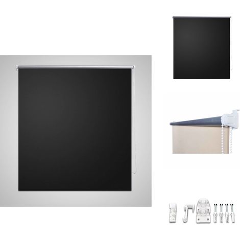 Store enrouleur occultant 100 x 175 cm noir - Store Occultant - Rideau Obscurant - Store Enrouleur - Store Intérieur - Décoration Intérieure (1/4)