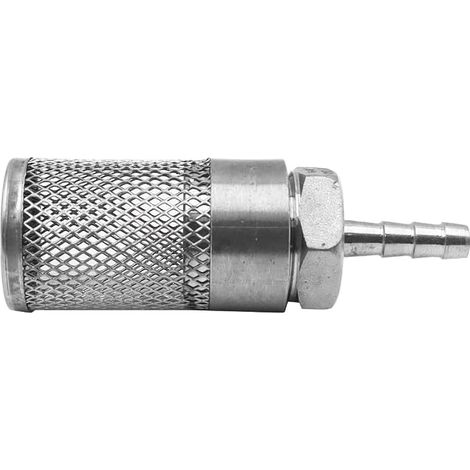 Tuyau en Acier Inoxydable Barbe Pompe À Eau Filtre Crépine 1,5mm Trou De Maille Fond De Tuyau D'irrigation d'eau De Carburant Écran D'entrée (1/5)