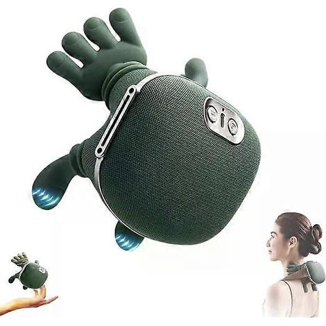 Schultermassage, Shiatsu-Massage, geeignet für Rücken und Nacken, beheizte Nacken- und Schultermassage, Massagekissen geeignet für Nacken und Schultern (1/5)