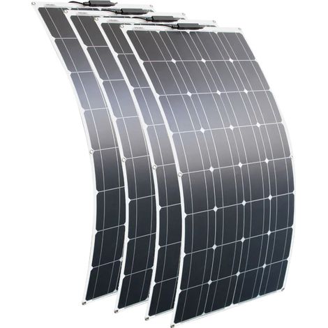 Panneau Solaire, Haute Efficacité, Design Flexible, Panneau Solaire 400W (1/2)