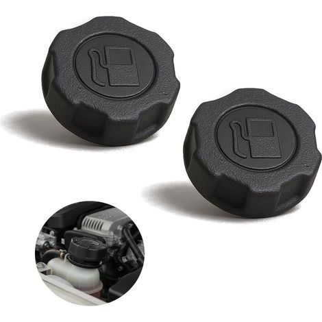 Set mit 2 Tankdeckeln (45 mm) für Benzinrasenmäher. Kompatibel mit Sheppach MS 139-42 und MS 161-46. Auch für Motoren geeignet. (1/5)