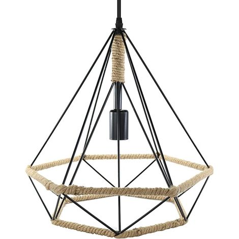 Lampe Pendante Industrielle à Cage, Suspension pour Café, Salle à Manger et Loft (1/5)