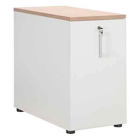 Caisson hauteur bureau tower chêne/blanc - Arch - Maxiburo (1/2)