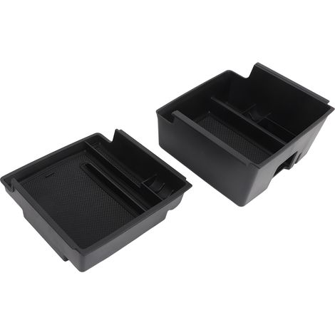 Mittelkonsolen-Aufbewahrungsbox für Ford Bronco ab 2021, Armlehnen-Organizer, Ersatzteil, 2-teilig, Box mit Deckel, Innenausstattung. (1/5)