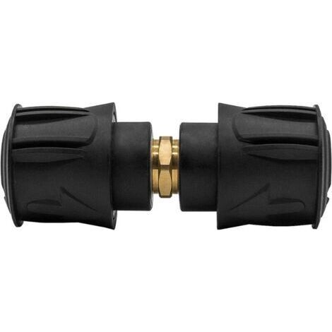 Raccord Rapide Haute Pression pour Pistolet et Nettoyeur Haute Pression, Adaptateurs de Connecteur de Tuyau Uniquement Compatibles avec le Tuyau Karcher, Femelle M22 14mm (1/4)