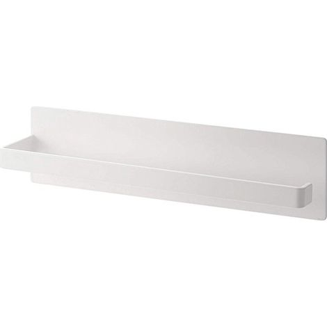 Porte-rouleau de papier toilette individuel - Porte-rouleau de papier toilette - Porte-rouleau de papier toilette blanc - Étagère de cuisine autocollante - Porte-serviettes et mouchoirs - Étagère de r (1/5)