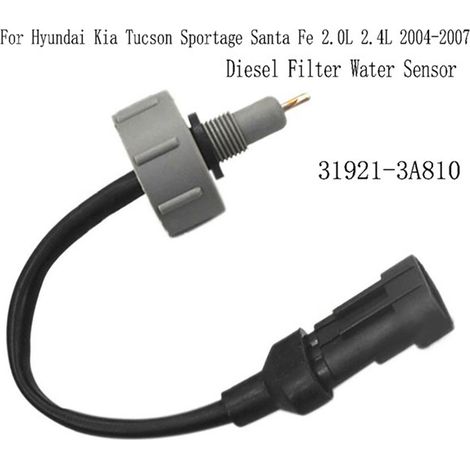 10 capteurs d'eau 319213A810 pour filtres Kia, Hyundai, Sportage et Santa Fe (04-07). (1/4)