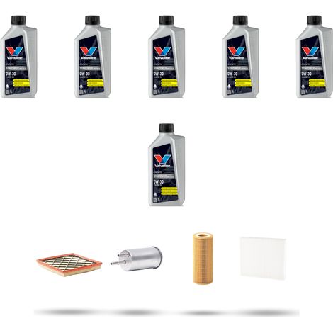 Kit tagliando 4 FILTRI e 6L OLIO compatibile con Volvo V40 II V40 Cross Country Dal 2.5 T5 183kw dal 2014 (1/5)