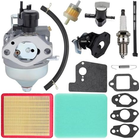 16100-Z0Y-M42 Kit carburateur pour Honda GC190 GCV190A GV190LA Moteur HRX217 K1 K2 K3 K4 K5 Moteurs de tondeuses à Gazon Remplacer 16100-Z0Y-813 16100-Z0Y-812, avec Filtre à air (1/5)