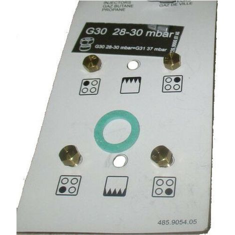 Lot d'injecteurs gaz butane G30-30 ( LPG ) pour cuisiniere Beko - 4431900187