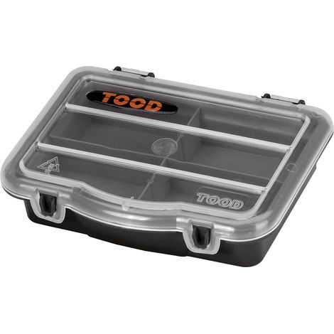 Alutec Sortimentskasten (L x B x H) 120 x 90 x 30 mm Anzahl Fächer: 4 Inhalt 1 St. (1/2)