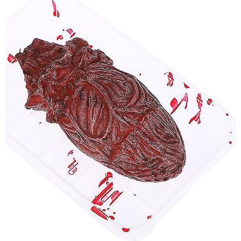 1 cœur ensanglanté pour Halloween (cadeaux) (1/3)