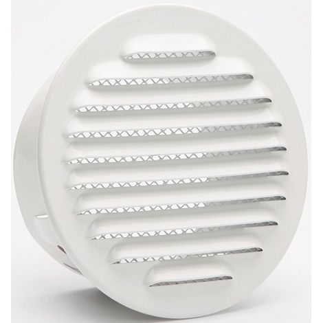 GRIGLIA INCASSO PER TUBO D-12 CM BIANCO SFUSO