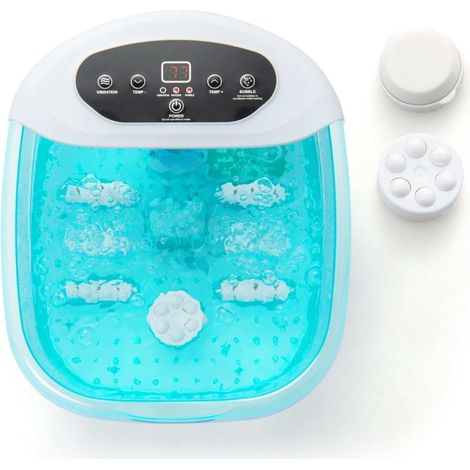 Foot bath massager foot bath electric foot massager with heating ice blue (1/5)