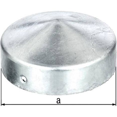 GAH Alberts Pfostenkappe ( 3000200145 ) Ø 80 mm feuerverzinkt 10 Stück