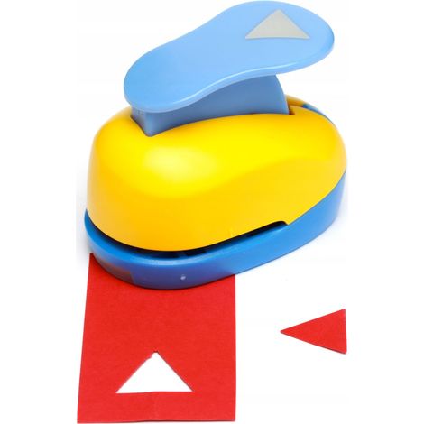Perforatrice décorative en papier 2,5 cm Triangle (1/3)