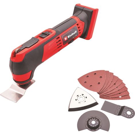 Einhell 18v Multi Tool TE-MG 18 Li-Solo Power X-Change Bare + 13 Access 4465195 (1/5)