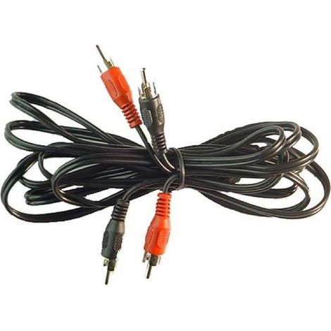 Cable Signal 2x RCA 5.0m Male Male