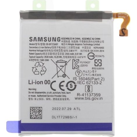 batteria smartphone Samsung eb-bf723aby 20 cm 20 cm