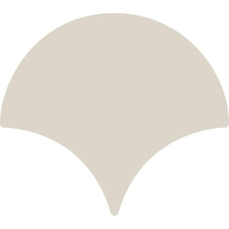 Carrelage ecaille de poisson Fisho beige Brillant 15x17 cm (1/2)