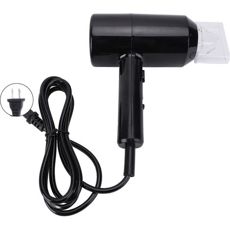 GARRYFIZH Sèche-cheveux ionique à grande vitesse, 1300W, 20000 tr/min, moteur sans balais, faible bruit, pour la maison, les voyages, les hôtels, prise américaine, 110V