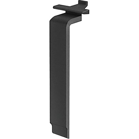 Fath Abdeckkappe Item System - passend zum Abdecken für Automatikverbinder in der Nut 8, Kunststoff schwarz (1/4)