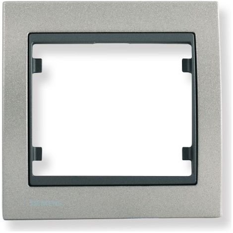 SIEMENS Plaque Simple Texturé Silver SIEMENS (1/2)
