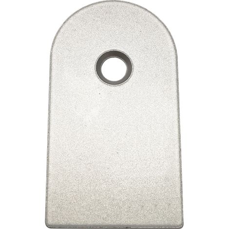 SIMONS Abdeckplatte für Türband TECTUS TE 340 3D, Rahmen- bzw.Flügelteil,silber (1/2)