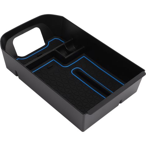 Console centrale RAV4 2019-2021 Rangeur Bras Accoudoir Boîte Rangement Insert Organisateur Tiroir Bleu (1/5)