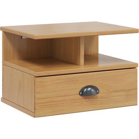 Maison Exclusive - Nachttisch HILL Honigbraun 40 x 31 x 27 cm Mas
