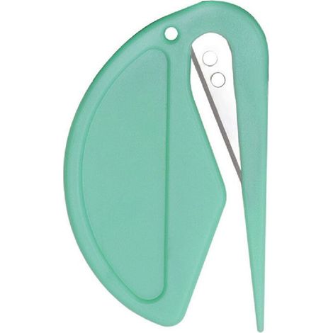 Mini ouvre-lettres en plastique, ouvre-enveloppes, coupe-papier, couteau d'art, coupe-corde, coupe-cordes en caoutchouc, ouvre-nœuds pour poils de chat (1/5)