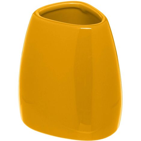 Bicchiere in ceramica colorama giallo - 5five