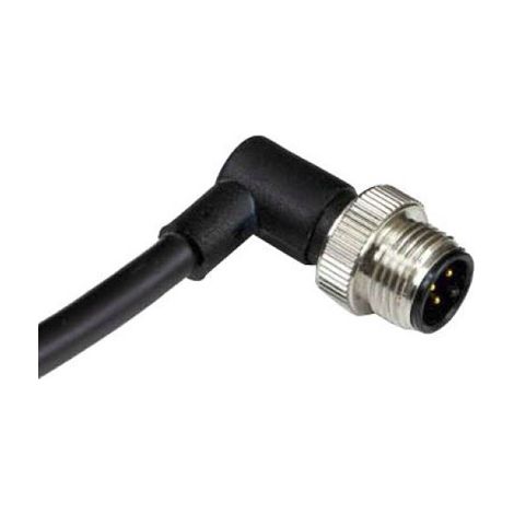 Connecteur pré-câblé RS PRO 4 conducteurs , M12 Mâle, 2m ( Prix pour 1 )