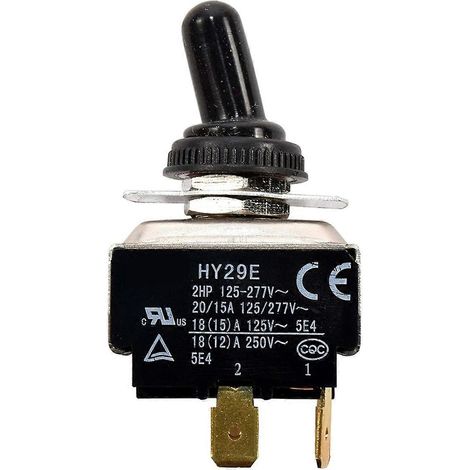 Interruptor basculante de 4 pines HY29E, adecuado para máquinas de café Exopbar E61, luminarias, reparación de remolques, bricolaje (FMY) (1/5)