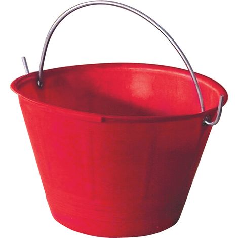 CARDARELLA IN PLASTICA Lt. 12 Ø cm. 36 - Rossa 10.00 pz
