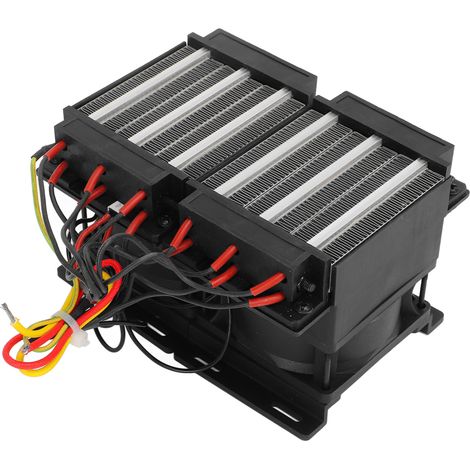 Radiateur électrique à air PTC céramique 1500W AC220V, chauffage haute puissance avec thermostat intégré, technologie céramique thermorégulée (1/5)