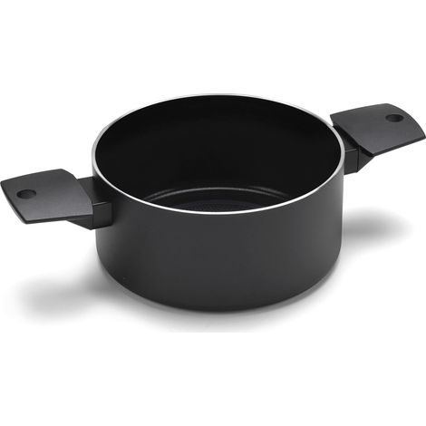 Casserole à induction, surface en matériaux recyclés, revêtement antiadhésif et anti-rayures, tous feux, Lavable au lave-vaisselle, 20 cm (1/5)