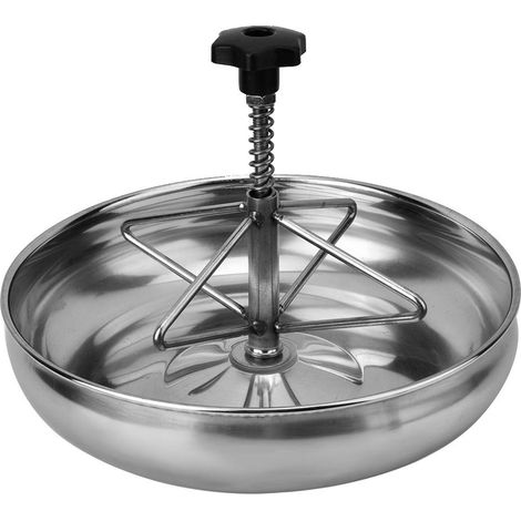Mangeoire pour porcelets, bol d'alimentation pour porcs en acier inoxydable durable, facile à nettoyer (1/5)